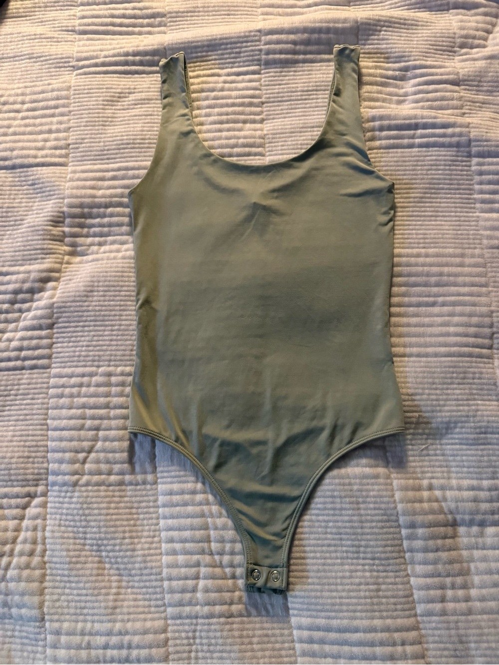 Light Green/Gray Express Body Contour Bodysuit